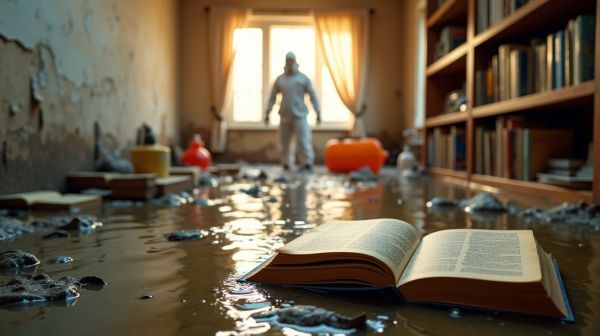 Dégâts des eaux et sinistres : les étapes du nettoyage et de la décontamination
