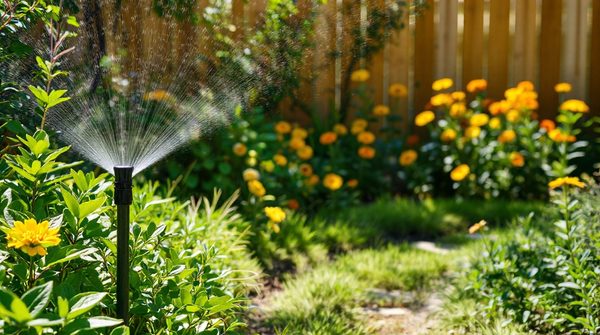 Top systèmes d'arrosage pour un jardin prospère et sain
