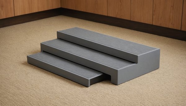 Pas japonais gris en caoutchouc recyclé : élégance durable